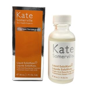 KATE SOMERVILLE LIQUID EXFOLIKATE TRIPLE ACID RESURFACING TREATMENT NEW